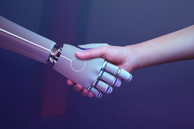 How can businesses balance the use of AI with ethical considerations in inbound marketing